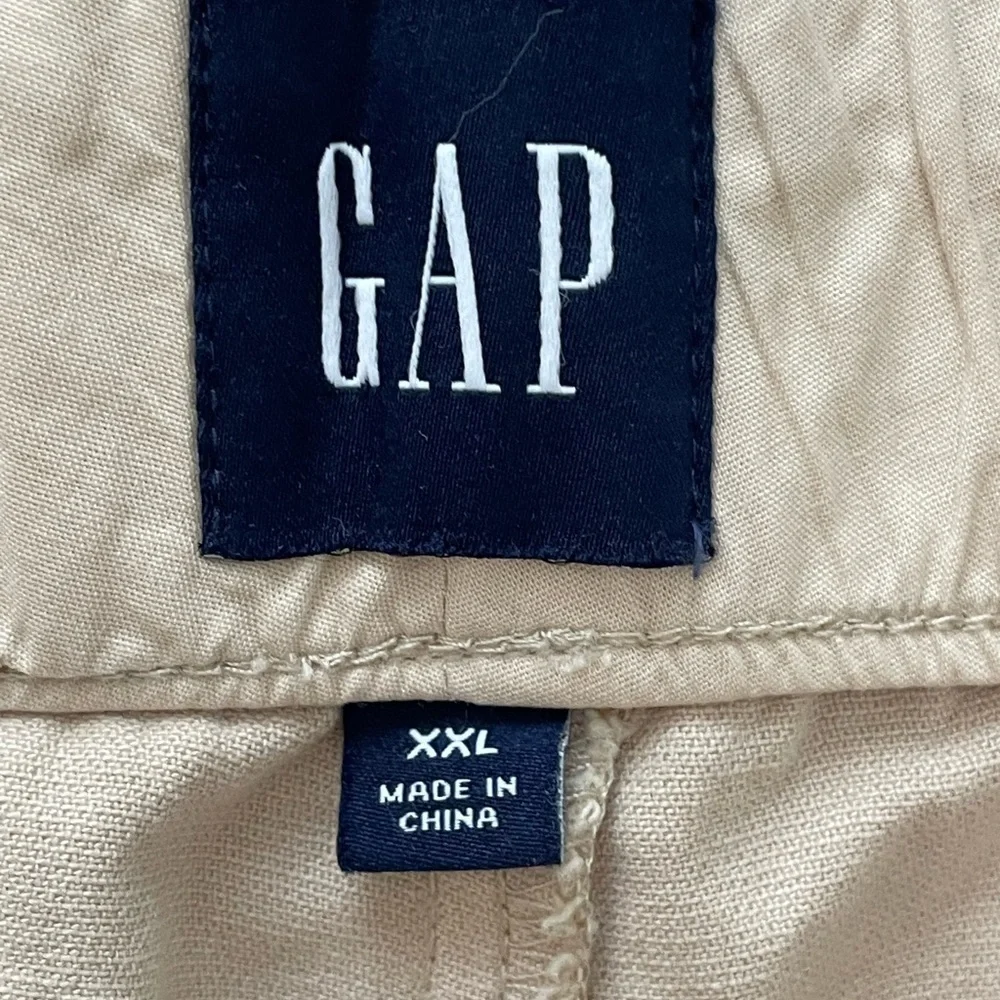GAP TWILL CARGO PANT Elastic Waistband Size XXL - Picture 9 of 9